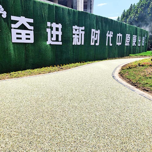 生态透水胶粘石制造