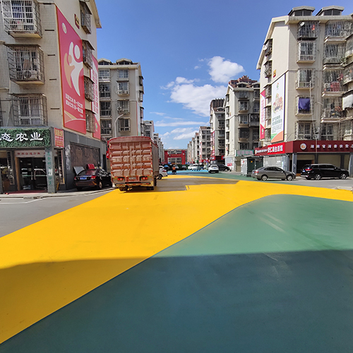 沥青改色路面