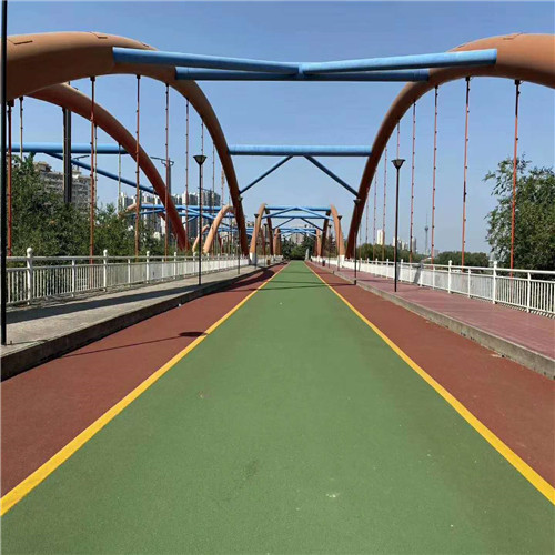 彩色防滑路面 彩色防滑路面