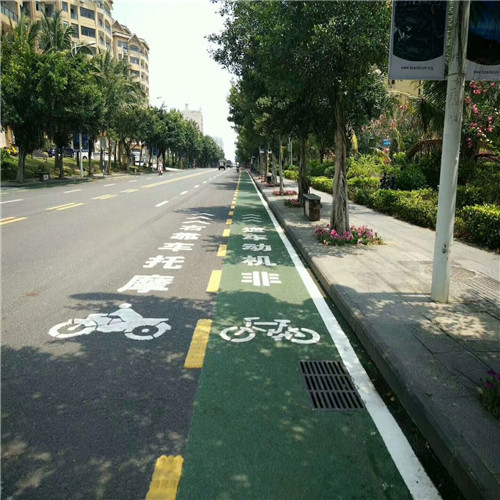 双组份彩色防滑路面材料是怎么样的